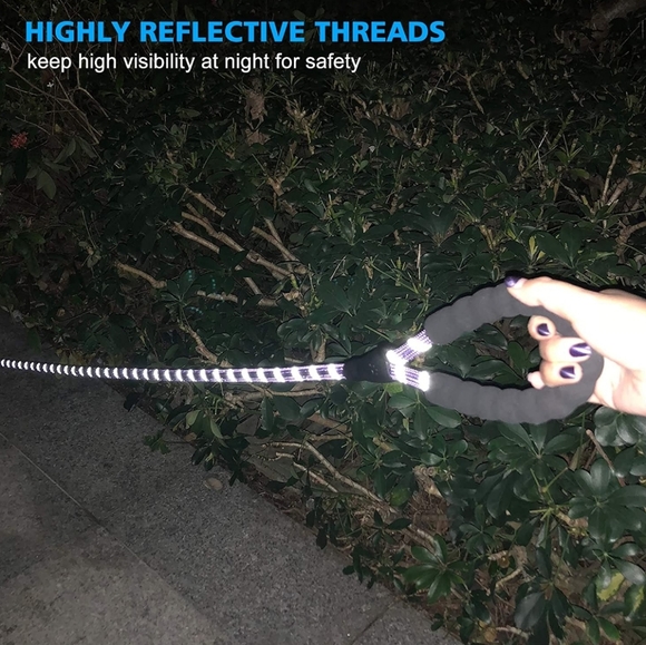 Ladoogo Reflective dog collar - size XS - purple - Picture 6 of 10